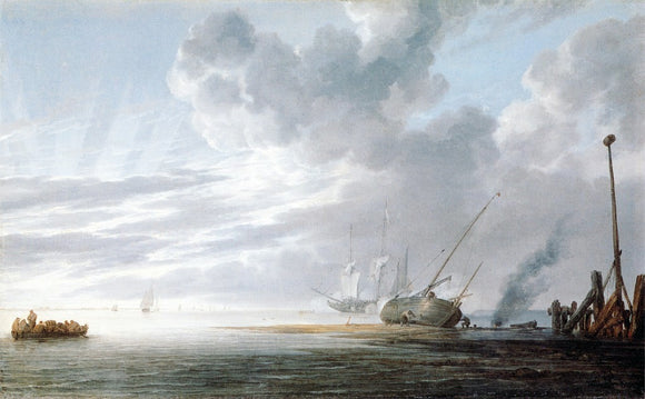  The Younger Willem Van de Velde Seascape - Art Print