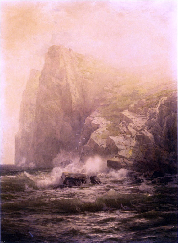  William Trost Richards Rocky Coast - Art Print