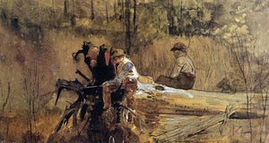  Winslow Homer Waiting for a Bite (also known as Why Don't the Suckers Bite?) - Art Print