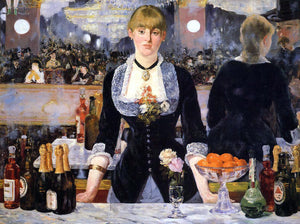  Edouard Manet A Bar at the Folies-Bergere - Art Print