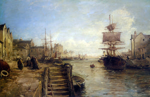  William Edward Webb A Bit of Poole Harbour - Art Print