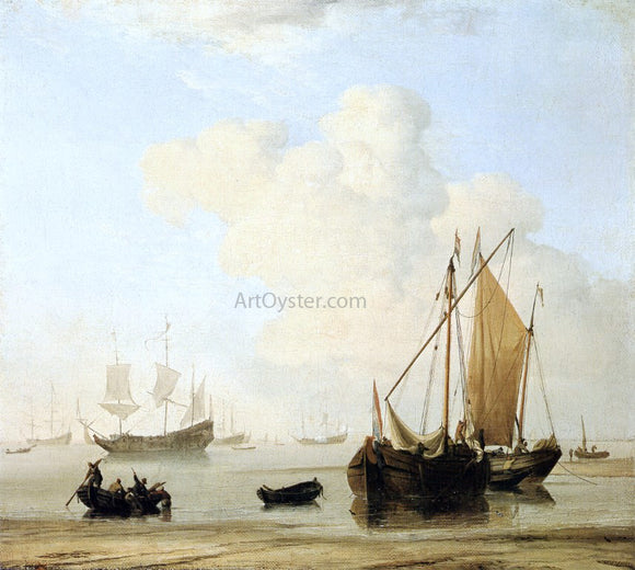  The Younger Willem Van de Velde A Calm - Art Print