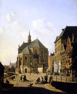  Jan Hendrik Verheijen A Capricio View In A Town - Art Print