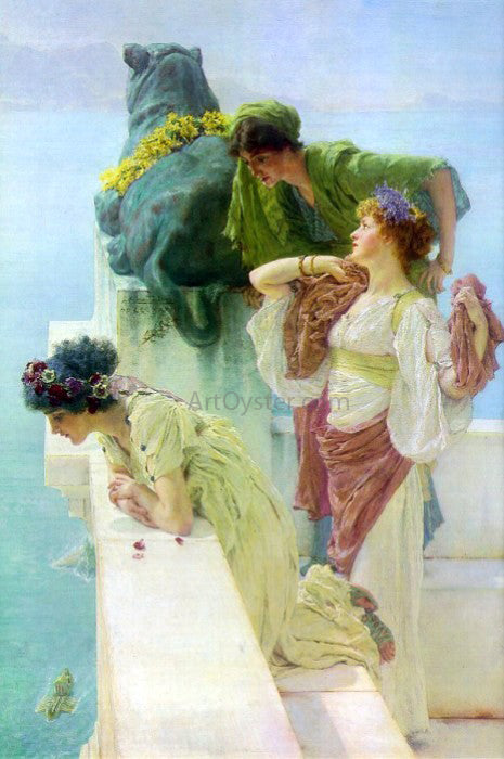  Sir Lawrence Alma-Tadema A Coign of Vantage - Art Print