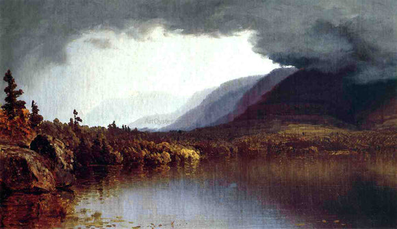  Sanford Robinson Gifford Coming Storm on Lake George - Art Print
