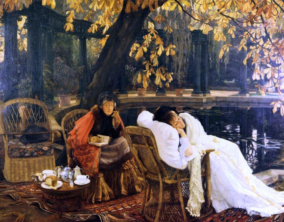  James Tissot A Convalescent - Art Print