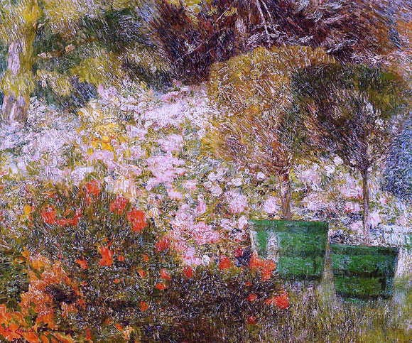  Emile Claus A Corner of My Garden - Art Print