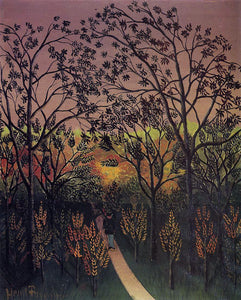  Henri Rousseau Corner of the Plateau of Bellevue - Art Print