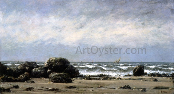  Cherubino Pata A Coastal Landscape - Art Print