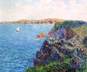  Gustave Loiseau A Cove at Sevignies, Cap Frehel - Art Print