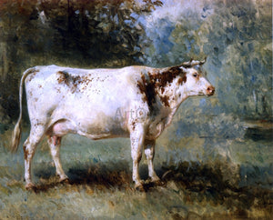  Constant Troyon A Cow in a Landscape - Art Print