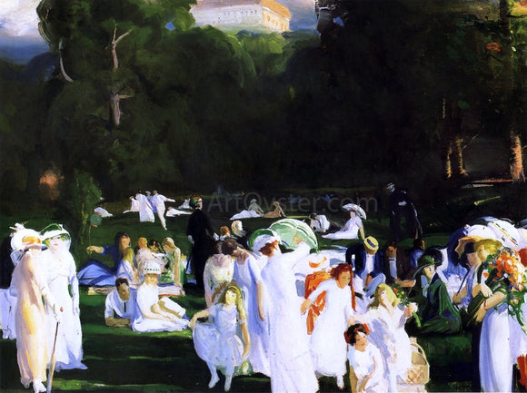  George Wesley Bellows Day in June - Art Print