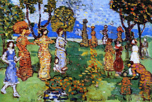  Maurice Prendergast A Day in the Country - Art Print