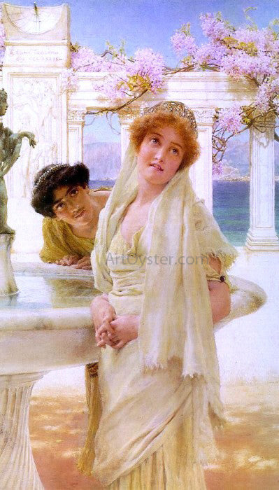  Sir Lawrence Alma-Tadema A Difference of Opinion - Art Print