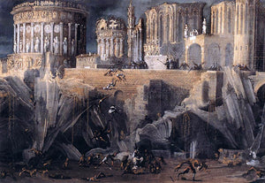  Francois De Nome A Fantastic Architectural View - Art Print