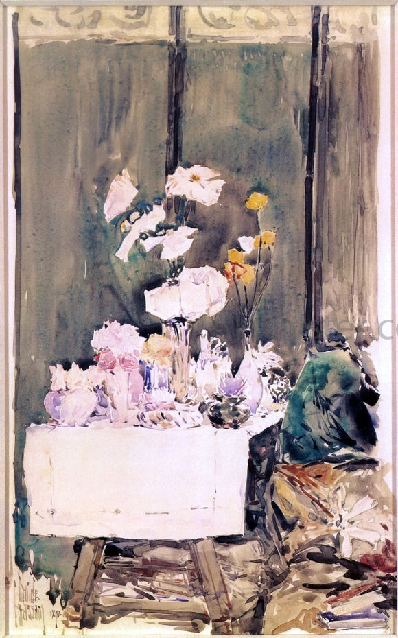  Frederick Childe Hassam Favorite Corner - Art Print