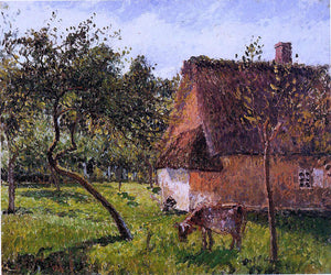  Camille Pissarro A Field in Varengeville - Art Print