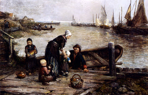  Johan Mari Ten Kate A Fisherman's Family, Marken - Art Print