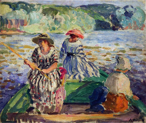  Henri Lebasque A Fishing Expedition - Art Print