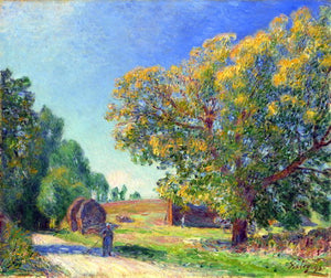  Alfred Sisley A Forest Clearing - Art Print