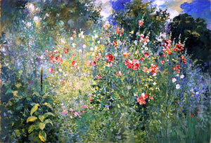  Ross Turner A Garden in a Sea of Flowers - Art Print