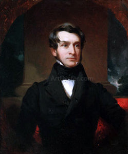  Henry Inman A Gentleman of the Wilkes Family - Art Print