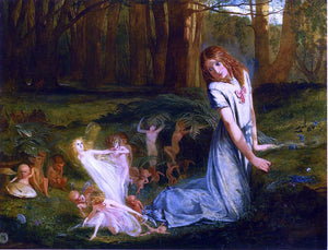  Charles Hutton Lear A Glimpse Of The Fairies - Art Print