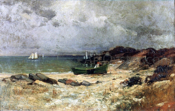  George Henry Smillie A Gray Day by the Sea - Art Print