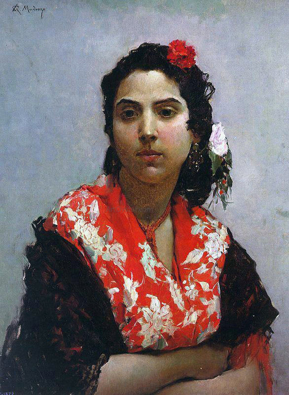  Raimundo de Madrazo Y Garreta A Gypsy - Art Print