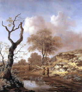  Jan Wynants A Hilly Landscape - Art Print