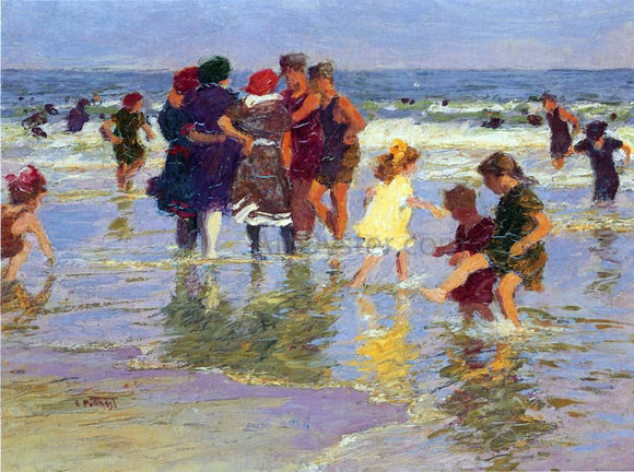  Edward Potthast A July Day - Art Print