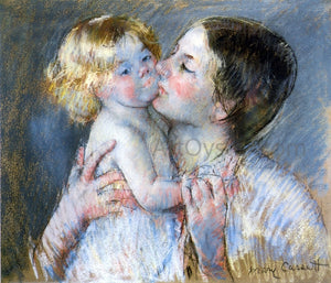  Mary Cassatt A Kiss for Baby Anne (no. 3) - Art Print