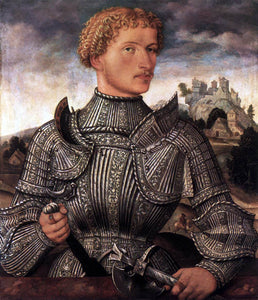  Unknown (2) Masters A Knight of the Rehlinger Family - Art Print