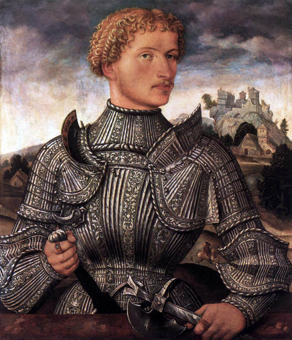  Unknown (2) Masters A Knight of the Rehlinger Family - Art Print