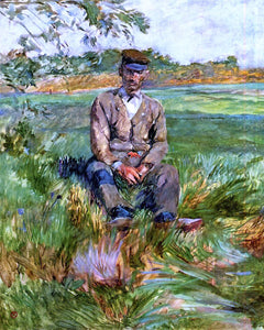  Henri De Toulouse-Lautrec A Laborer at Celeyran - Art Print