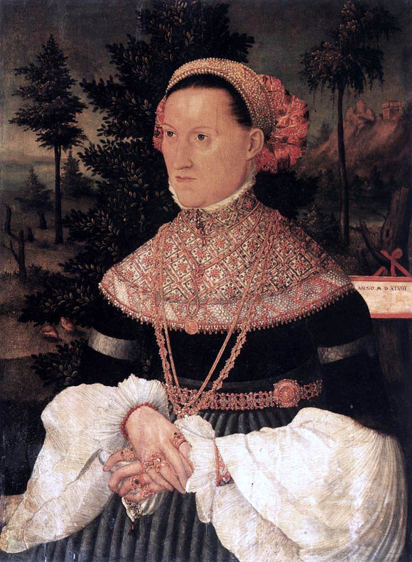  Unknown (2) Masters A Lady - Art Print