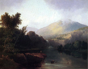  Thomas Doughty A Lake in the White Mountains - Art Print