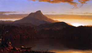  Sanford Robinson Gifford A Lake Twilight - Art Print