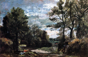  John Constable A Lane near Flatford - Art Print