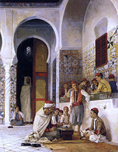  Numa Marzocchi De Belluci A Lesson in the Koran - Art Print