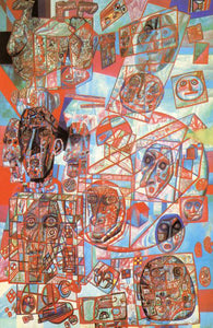  Pavel Filonov A Man in the World - Art Print