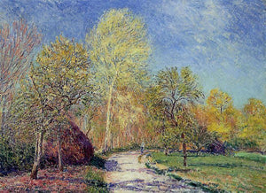  Alfred Sisley A May Morning in Moret - Art Print