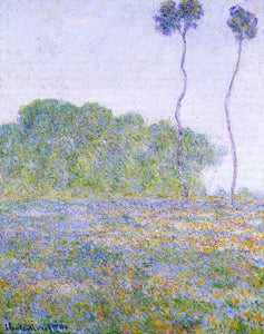  Claude Oscar Monet Meadow at Giverny - Art Print