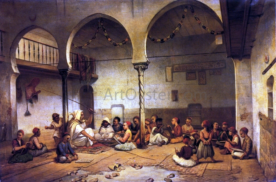 Auguste De Pinelli Moorish School Art Print – printoyster.com
