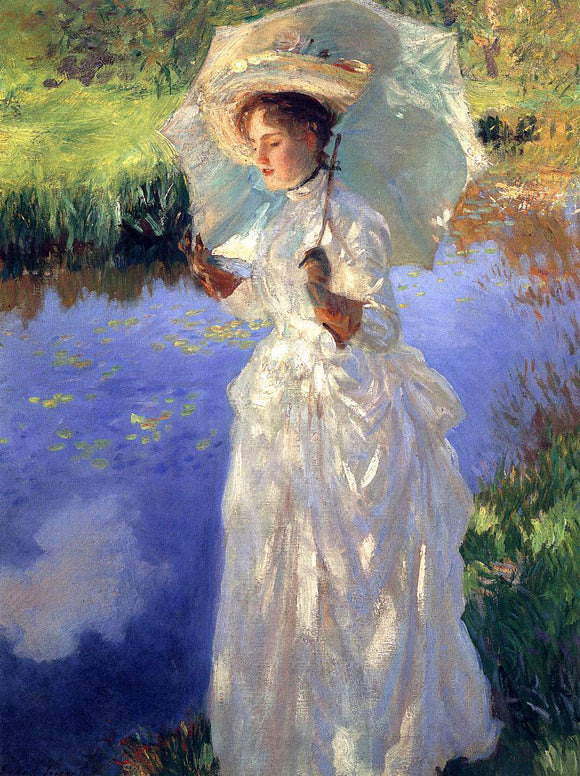  John Singer Sargent A Morning Walk - Art Print