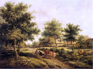  Henry John Boddington A Norfolk Hamlet - Art Print