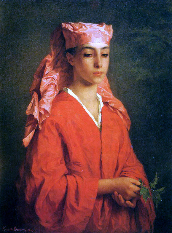  Hon Browne Henriette A North African Fellah - Art Print
