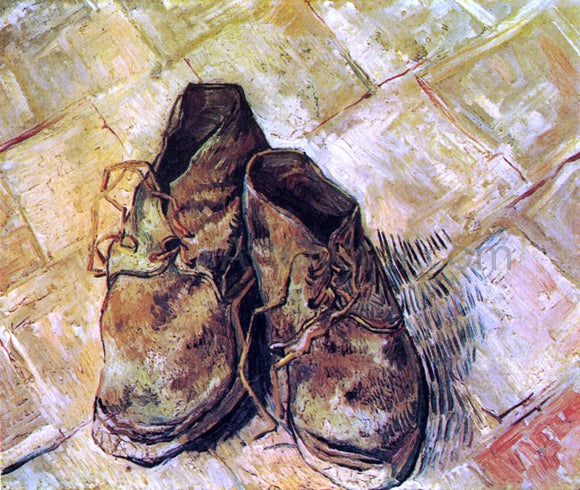  Vincent Van Gogh A Pair of Shoes - Art Print