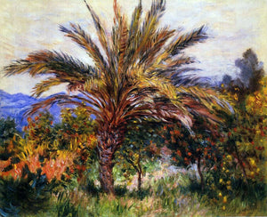  Claude Oscar Monet A Palm Tree at Bordighera - Art Print