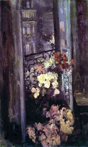  Constantin Alexeevich Korovin A Parisian Balcony - Art Print